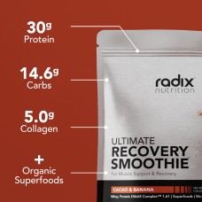 Ultimate Recovery Smoothie | Plant Protein - Cacao and Banana 